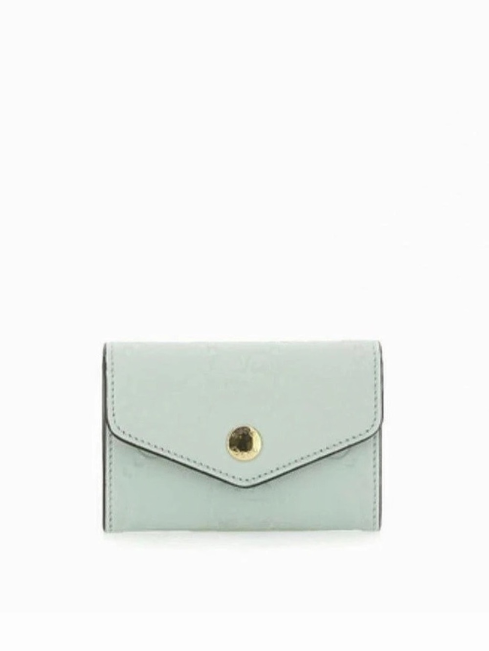 New Gucci jumbo GG Marmont card case wallet in Green